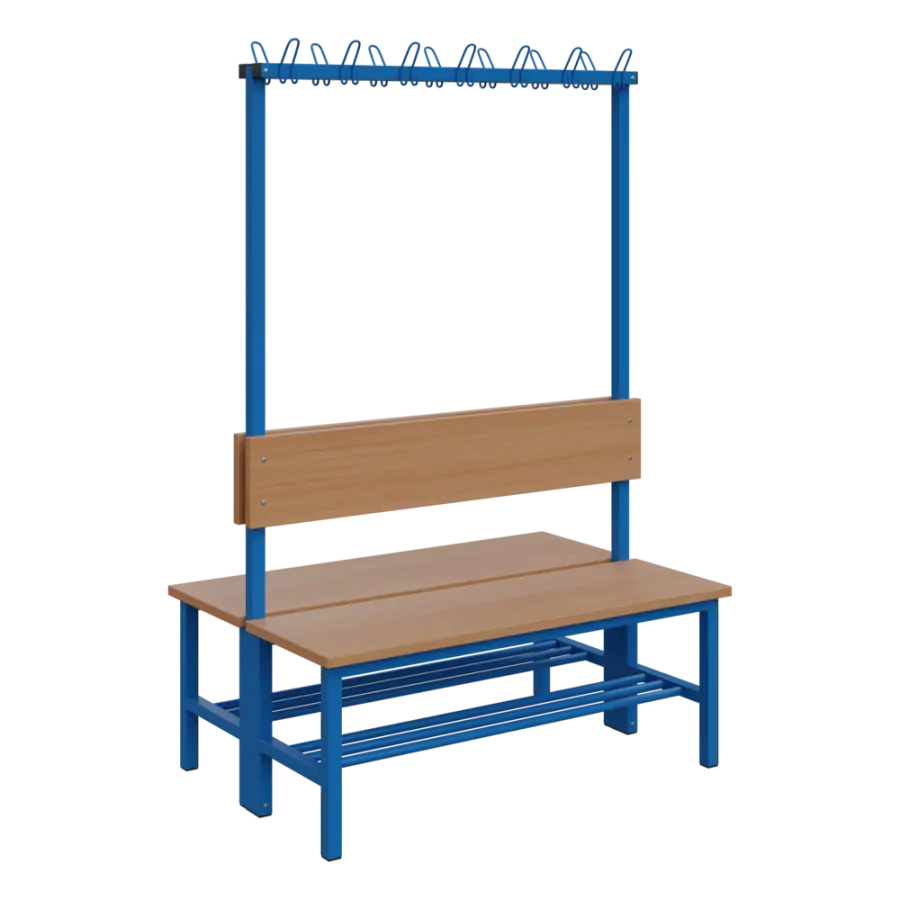 SVO - 120 stěna oboustranná věšáková RAL 5015 - modrá